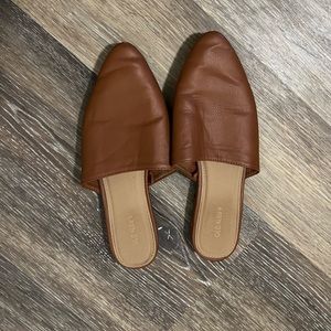 Old Navy Brown Leather Loafers